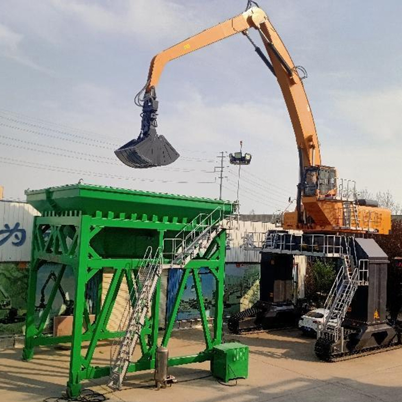 SDSZ1200 Heavy-Duty 120Ton Crawler Balance Material